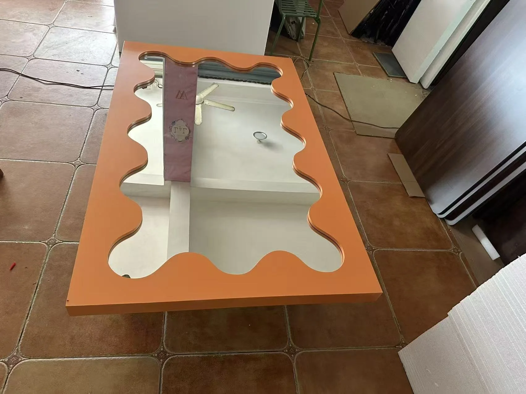 Curvy Mirror Gustaf Westman style