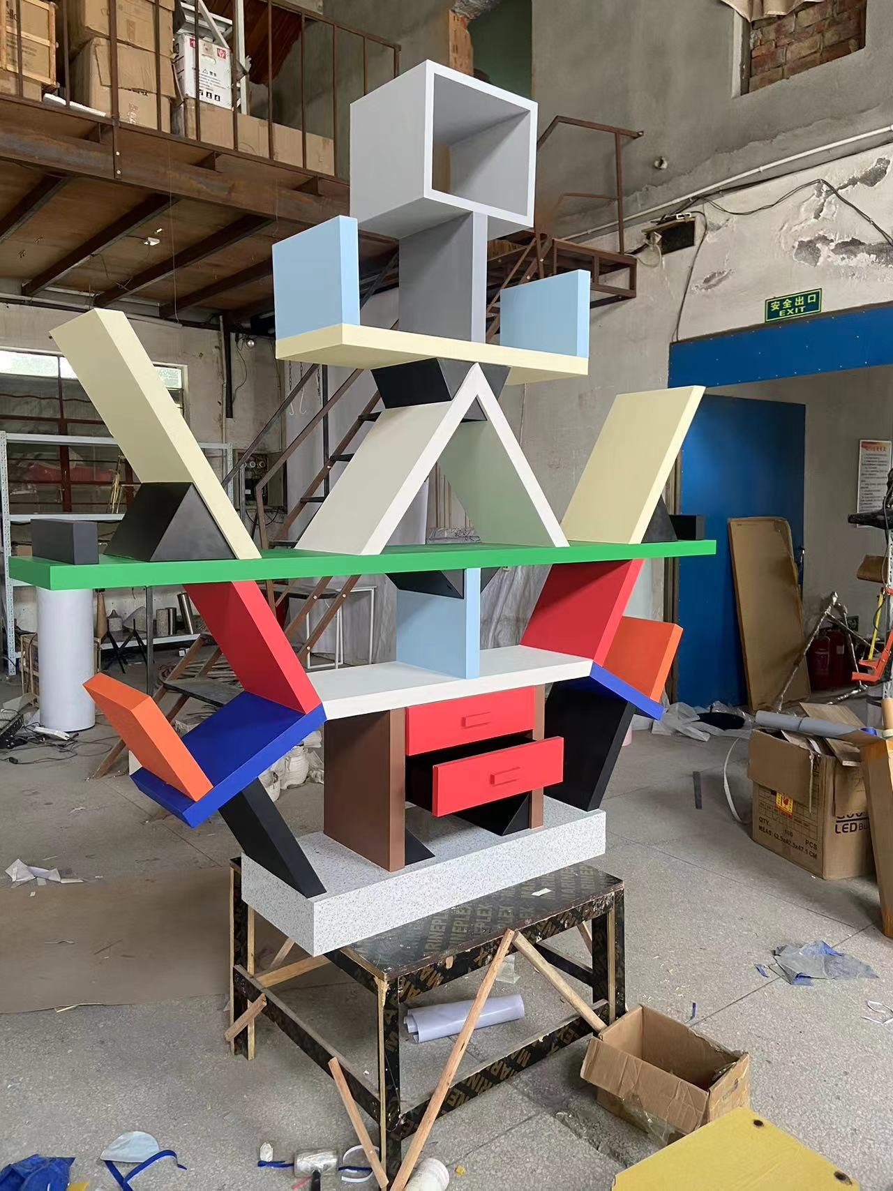 Carlton Room divider replica Ettore Sottsass