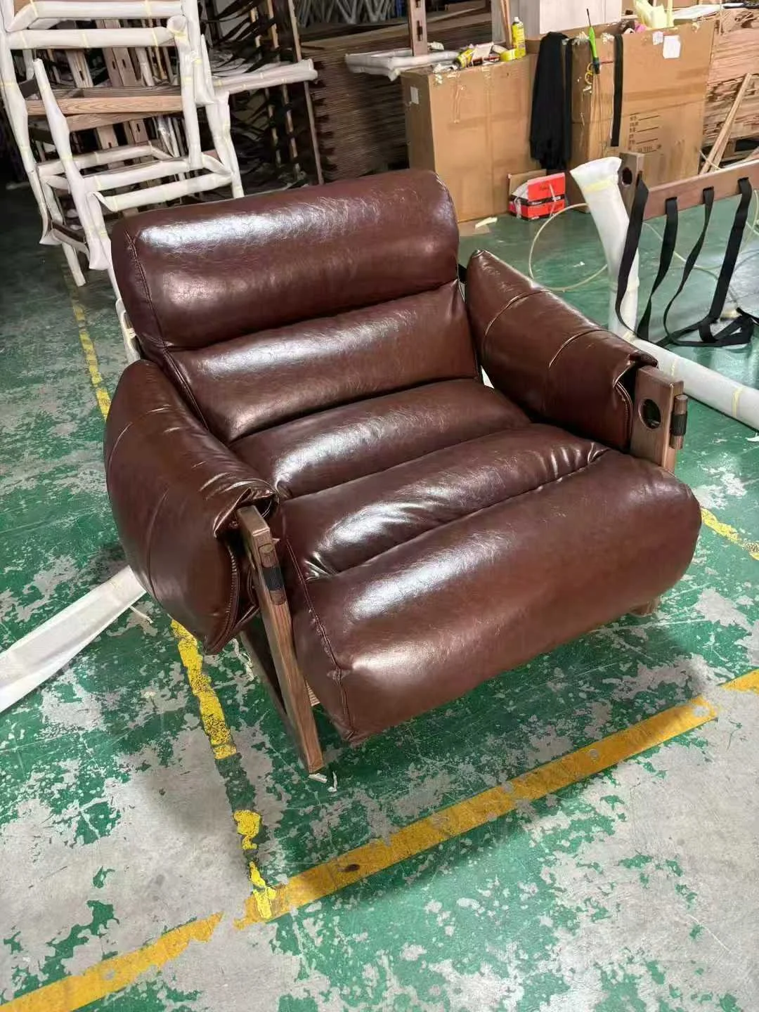 MP-97 Lounge Chair Percival Lafer dupe brown (Copy)