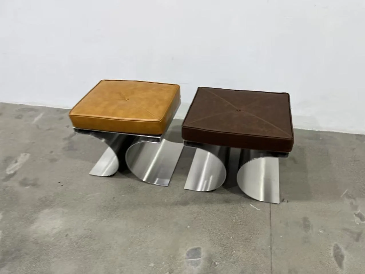 Michel Boyer "X" stools replica dupe
