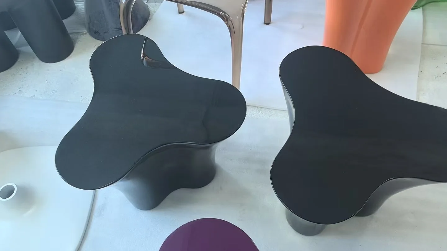 Triolet side tables Bobois dupe