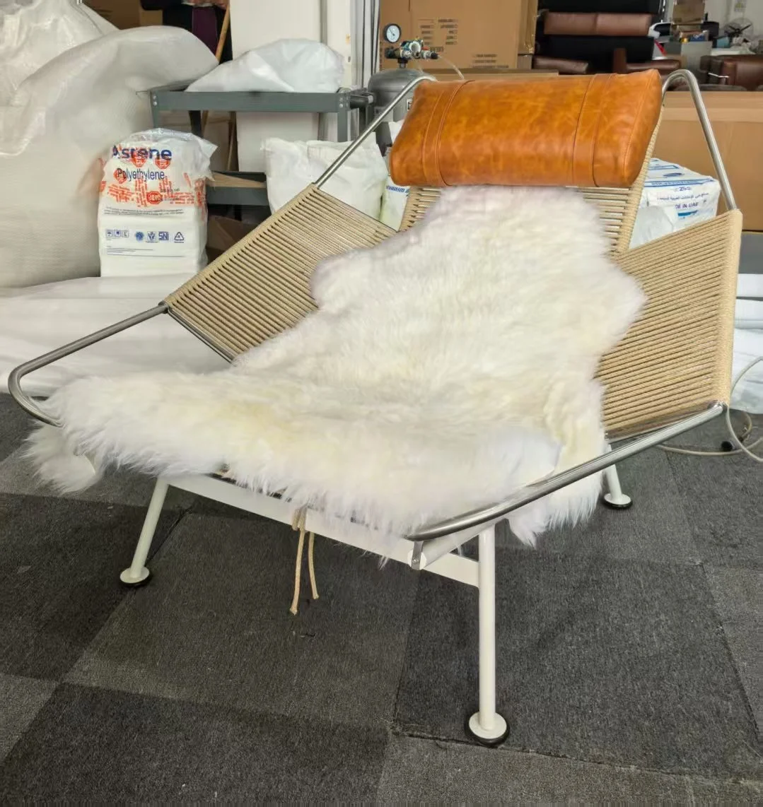 Mid Century Premium Flag Halyard Chair replica