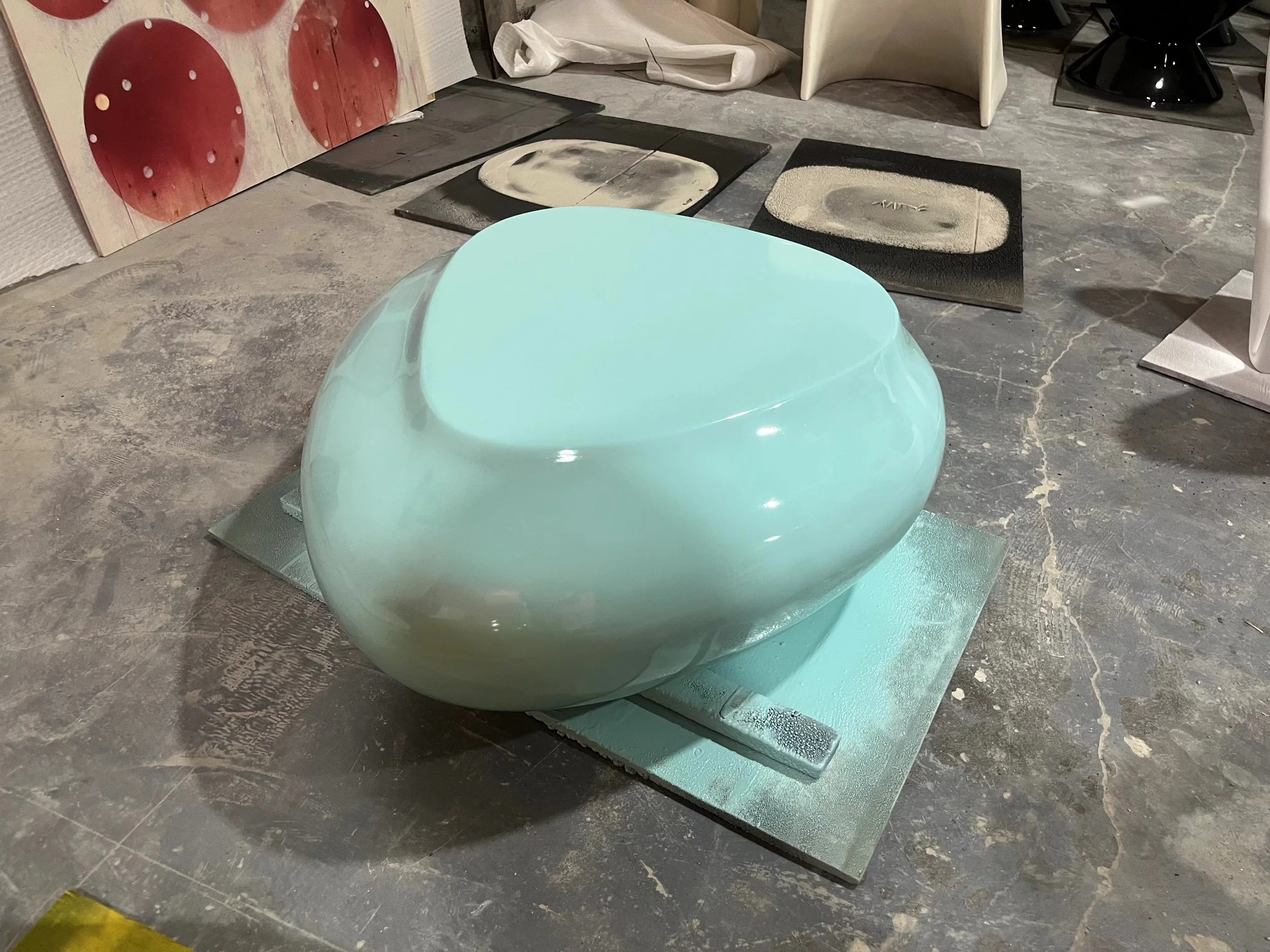 Cute cut coffee tables Bobois