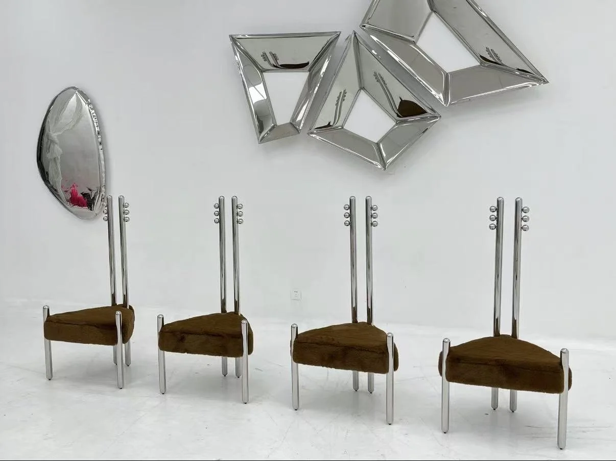 Steel Double Backrest Pietro Franceschini