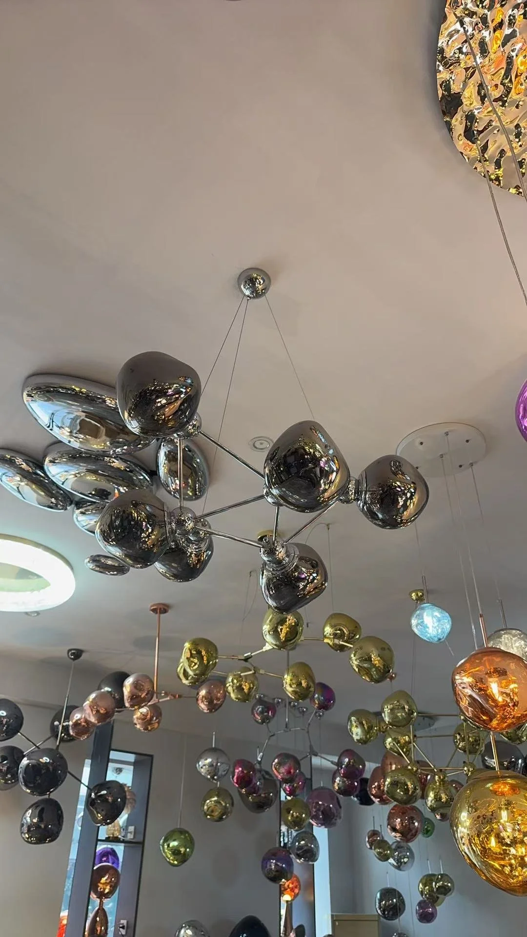 Melt Burst Chandelier Led Smoke replica