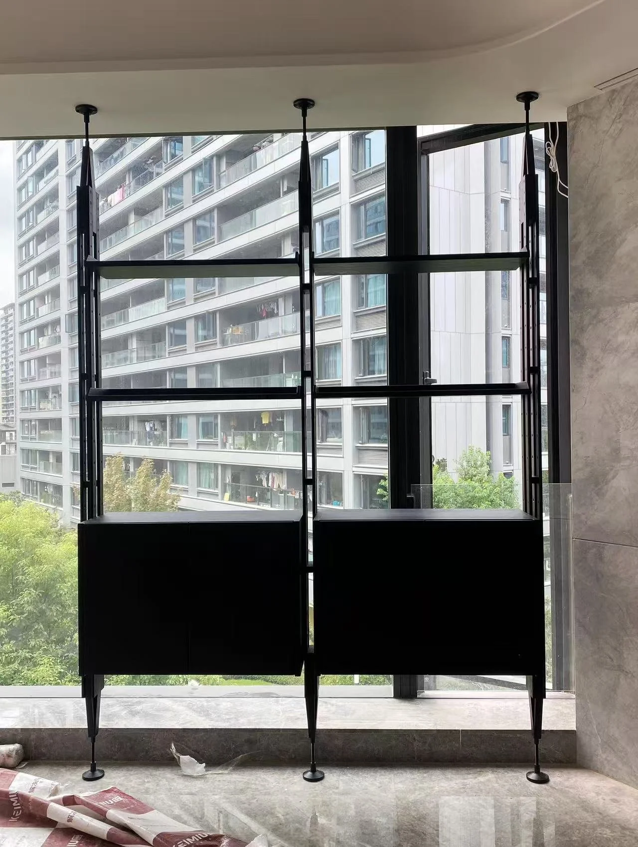 LB7 Three-Bay Bookcase replica