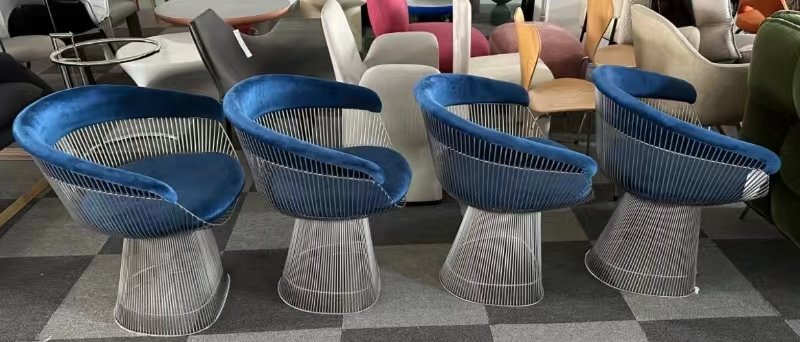 Warren Platner dining chair replica