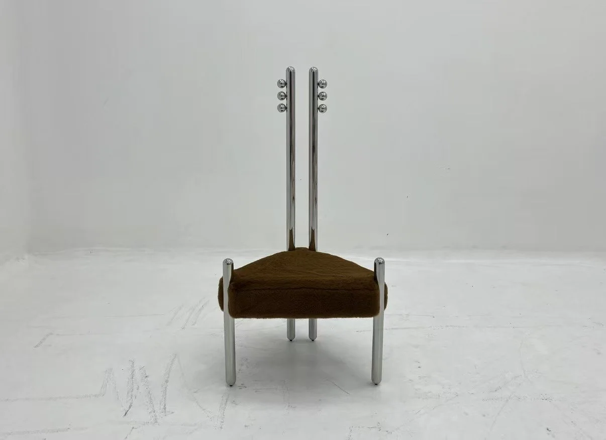 Steel Double Backrest Pietro Franceschini