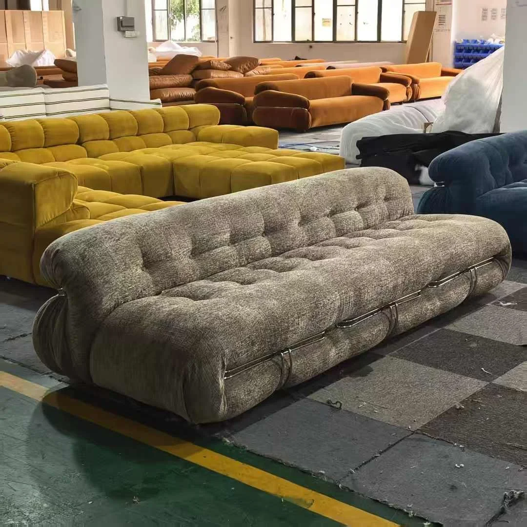 Soriana Sofa replica beige chenille