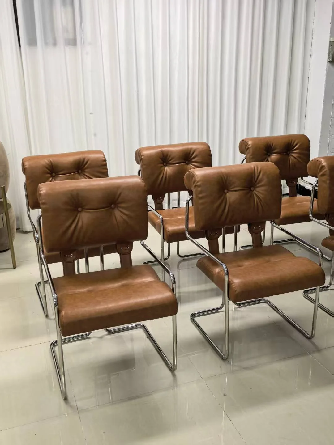 Tucroma Armchair Guido Faleschini for Mariani replica dupe leather