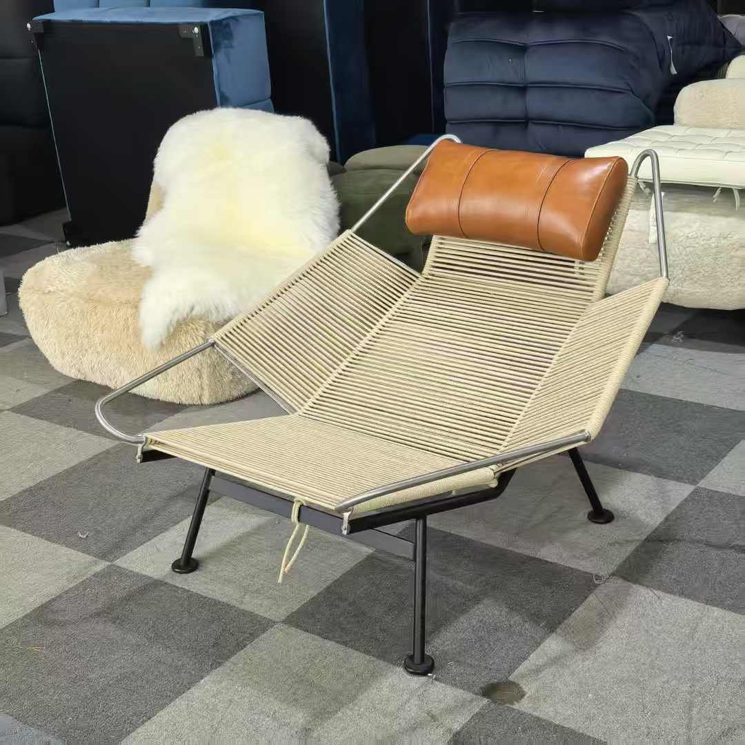 Mid Century Premium Flag Halyard Chair dupe