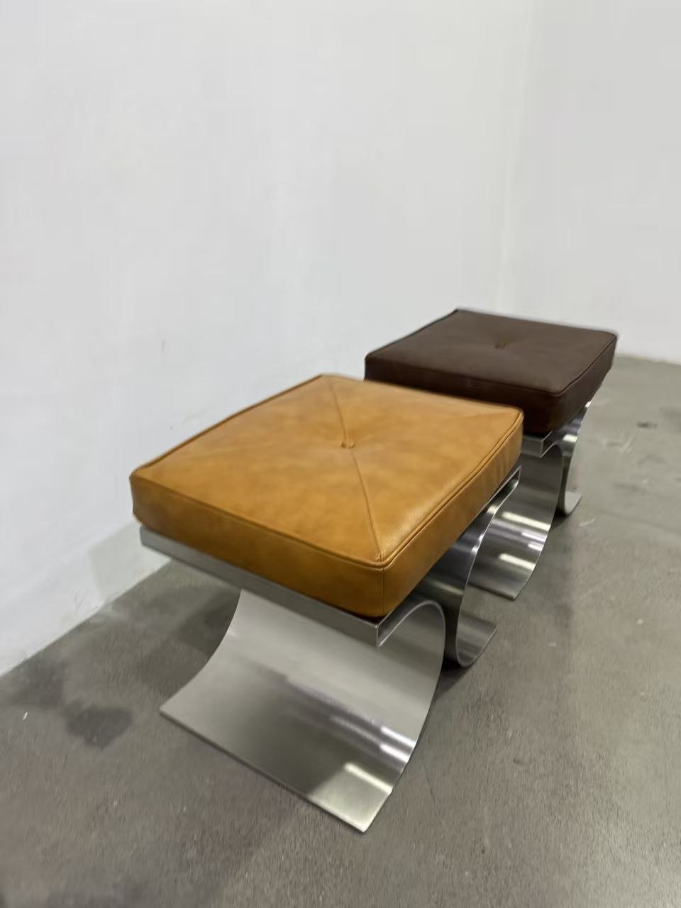 Michel Boyer "X" stools replica dupe