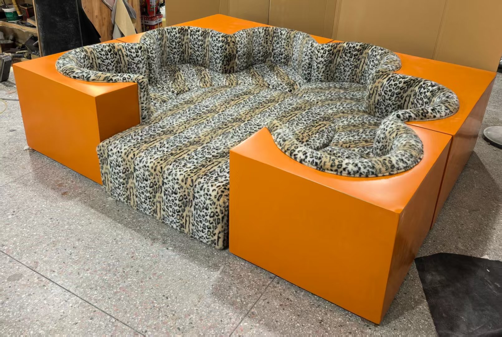 Safari Sofa replica dupe Archizoom Poltronova