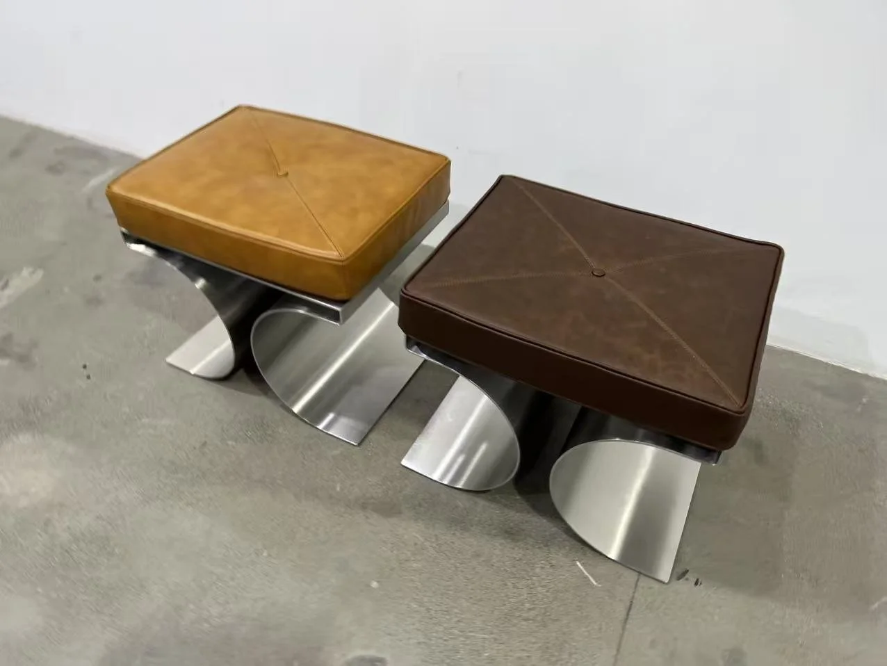 Michel Boyer "X" stools replica dupe