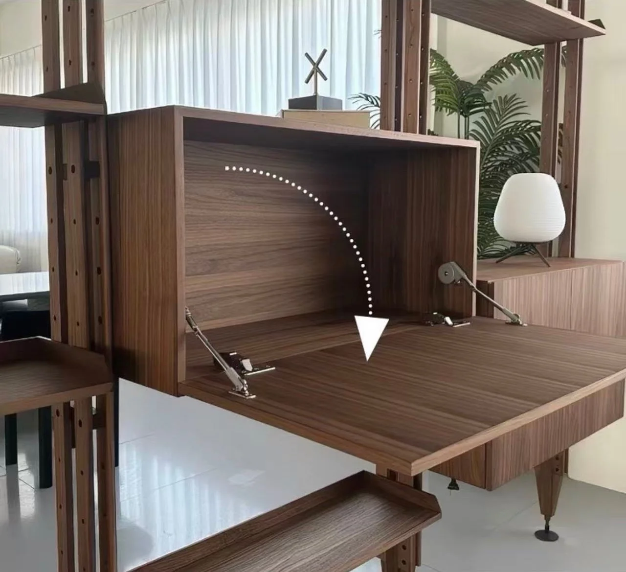 LB7 Three-Bay Bookcase replica