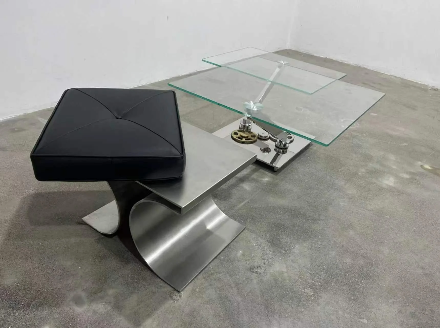 Michel Boyer "X" stools replica dupe