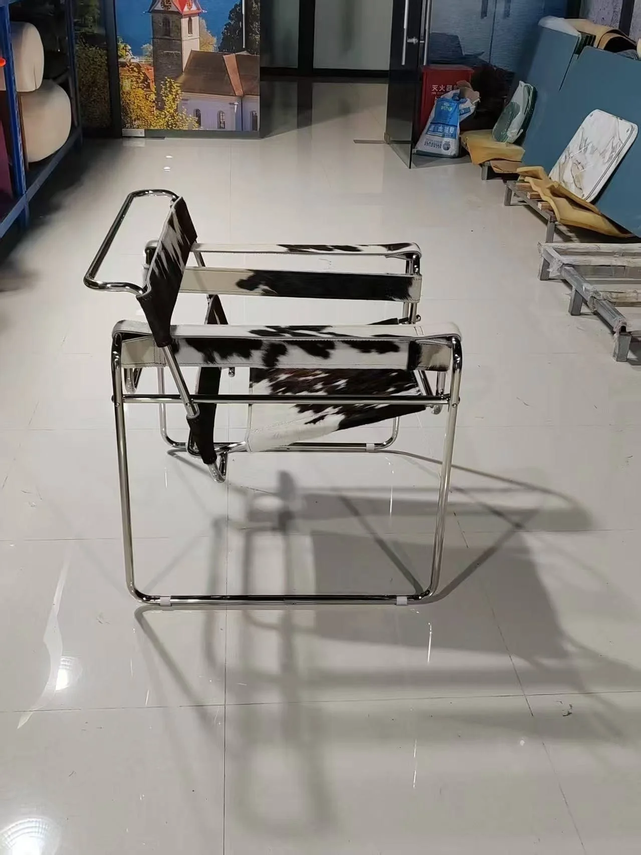 Wassily Chair replica cowhide