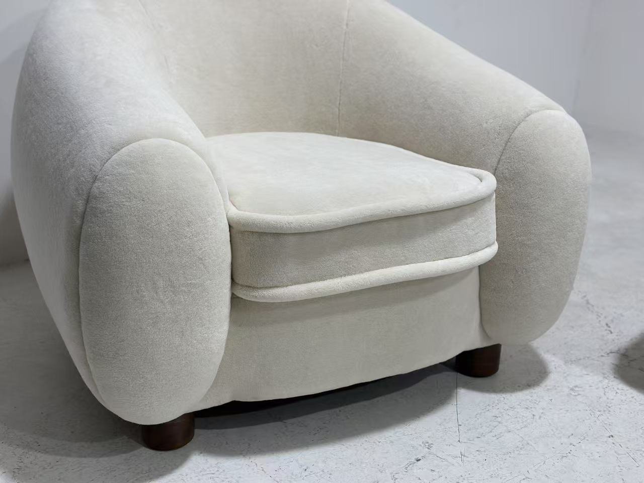 Polar bear chair replica Royere dupe