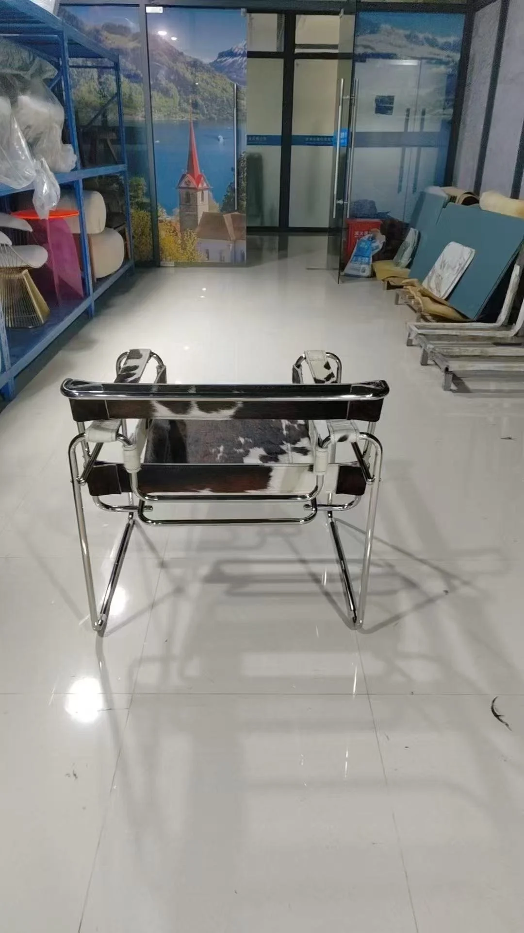 Wassily Chair replica cowhide