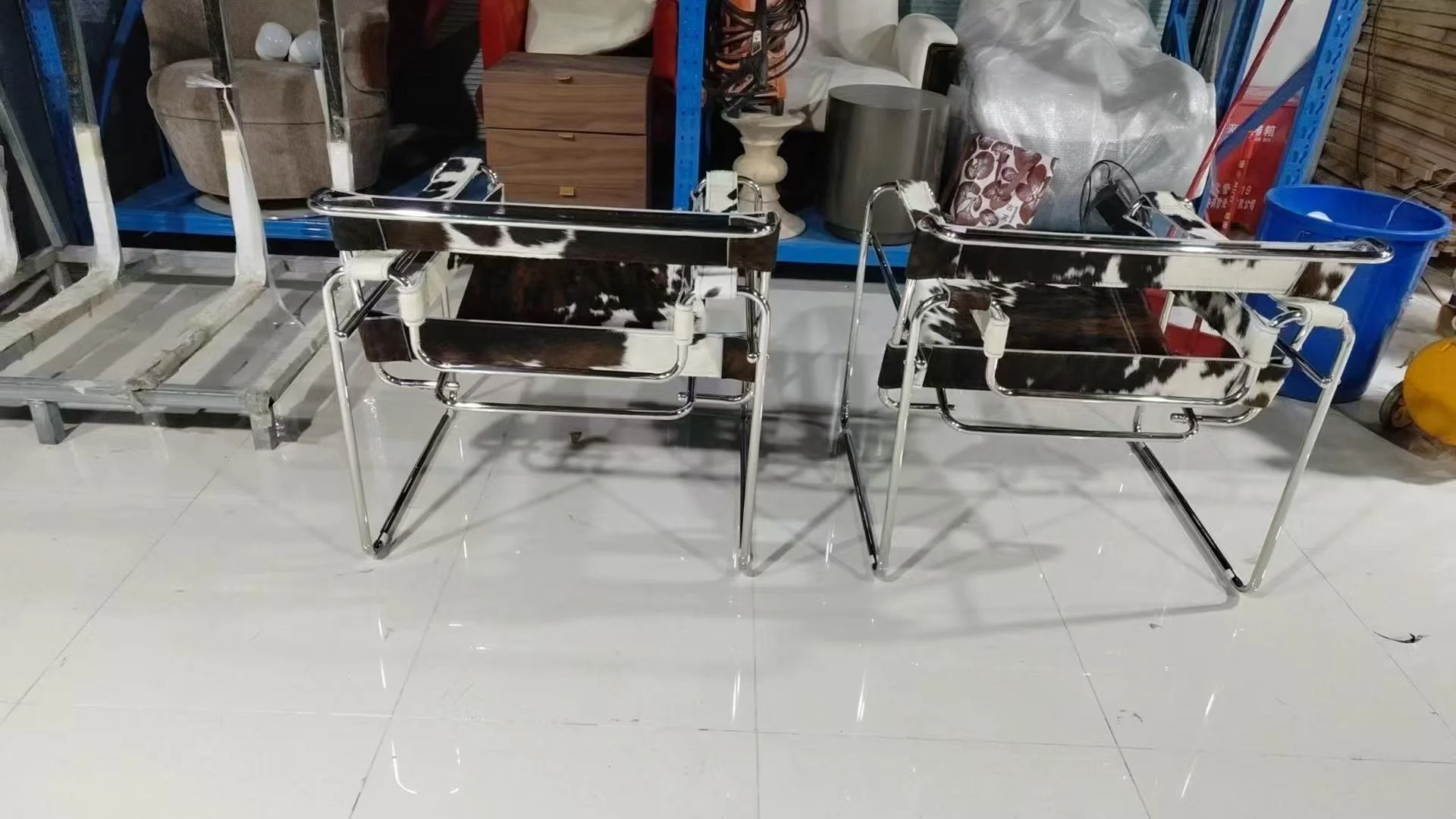 Wassily Chair replica cowhide