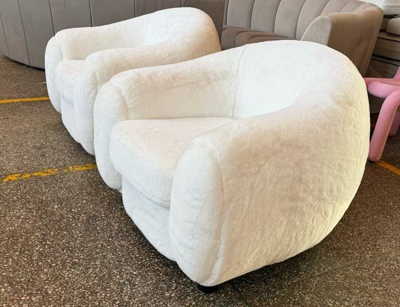 Polar bear chair replica Royere