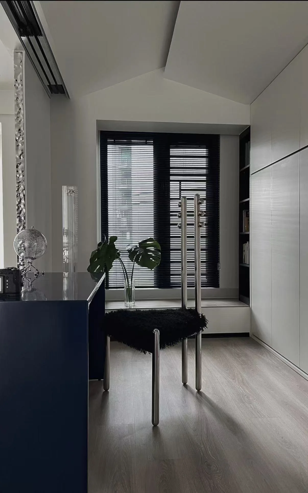 Steel Double Backrest Pietro Franceschini