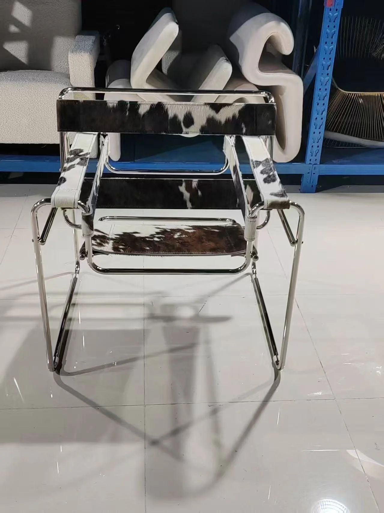 Wassily Chair replica cowhide