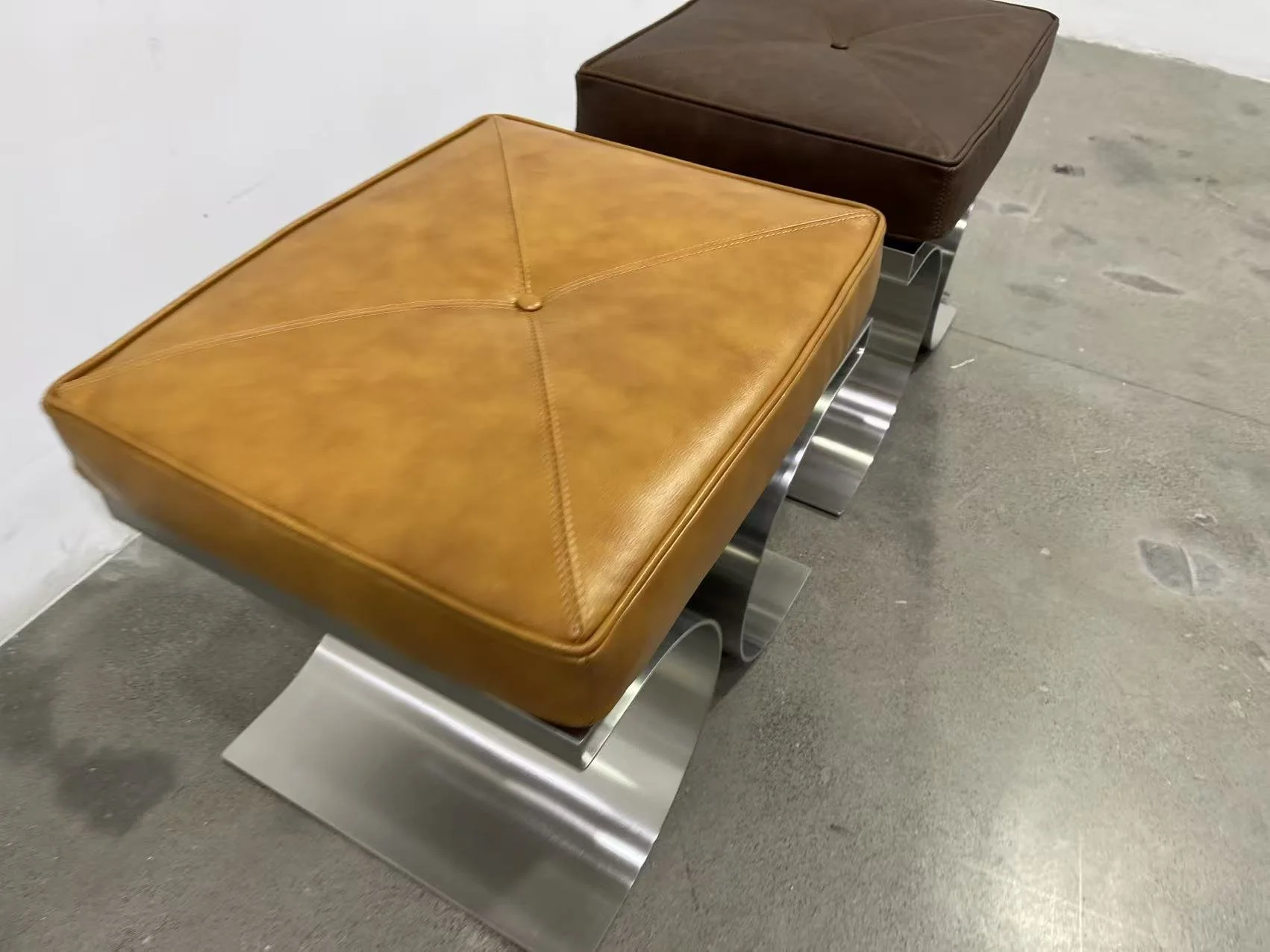 Michel Boyer "X" stools replica dupe