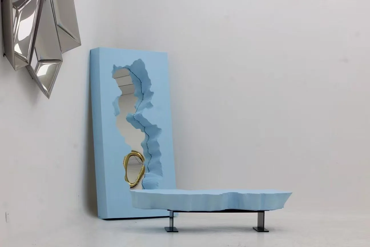 Broken mirror gufram replica Gufram