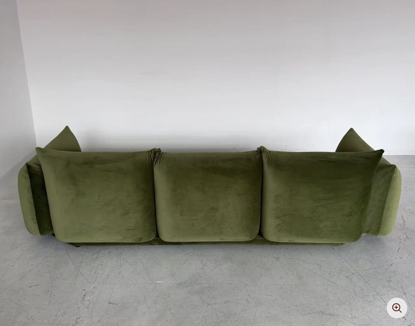 Marenco sofa dupe green velvet