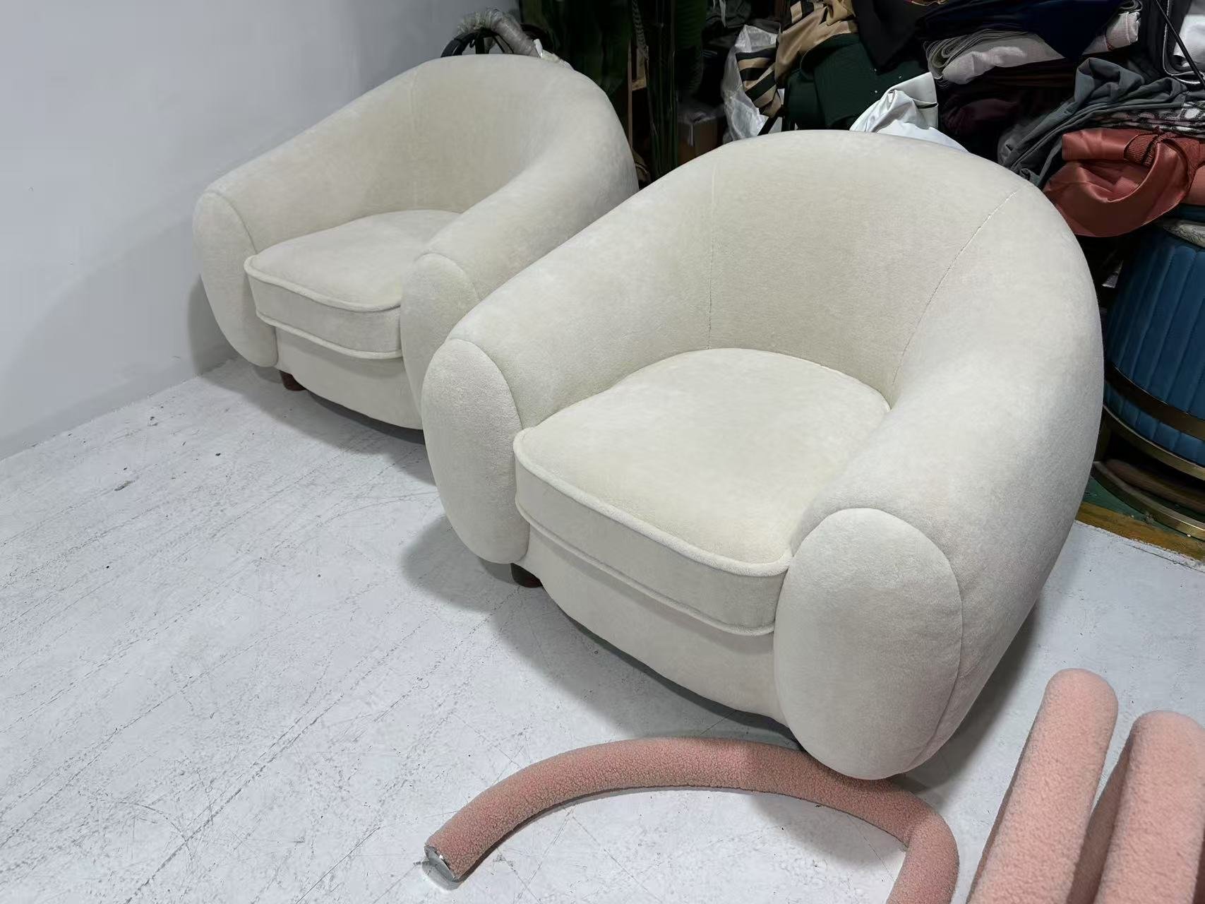 Polar bear chair replica royere dupe