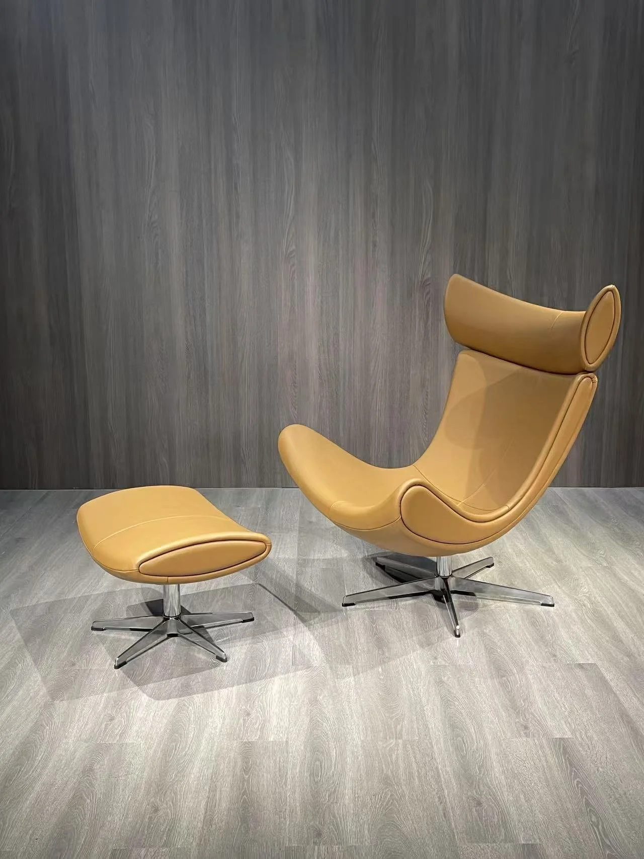 Imola chair replica dupe leather