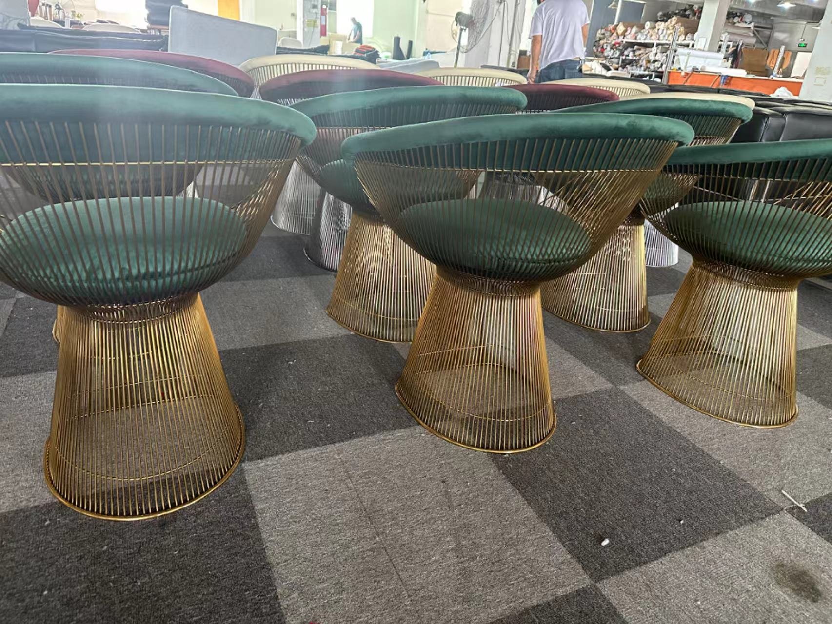 Warren Platner dining chair replica