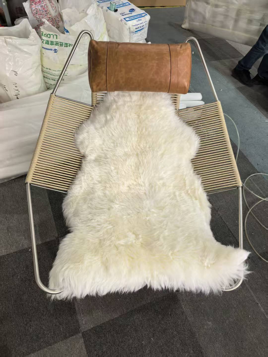 Mid Century Premium Flag Halyard Chair replica