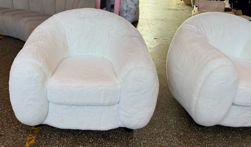 Polar bear chair replica Royere