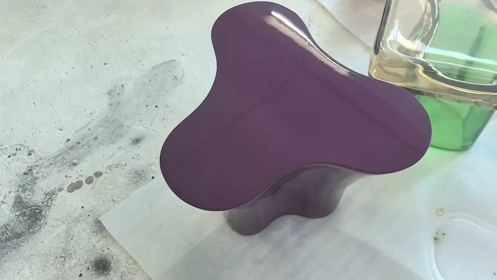 Triolet side tables Bobois dupe