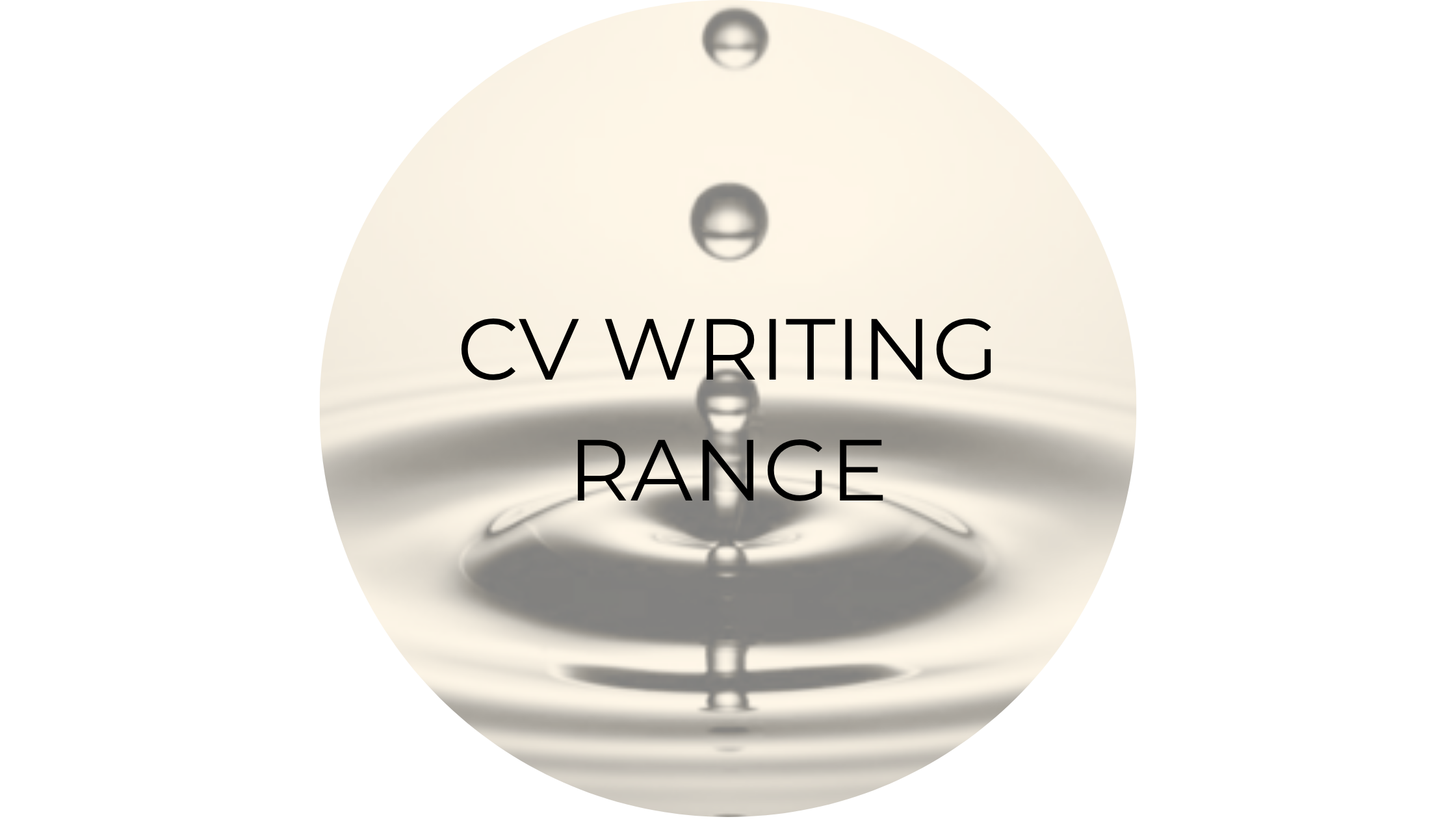 CV Writing Range
