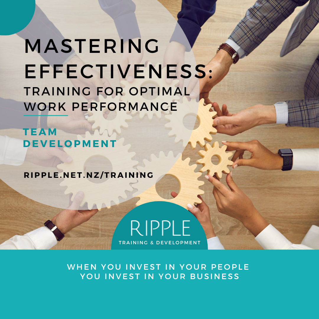 Mastering Effectiveness: Training for Optimal Work Performance — RIPPLE