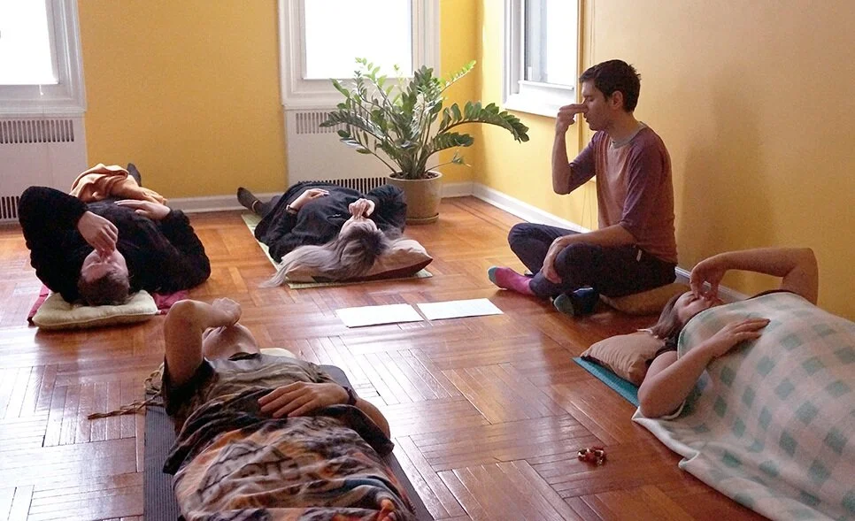 Group Reiki for neighbors in Lefferts Gardens