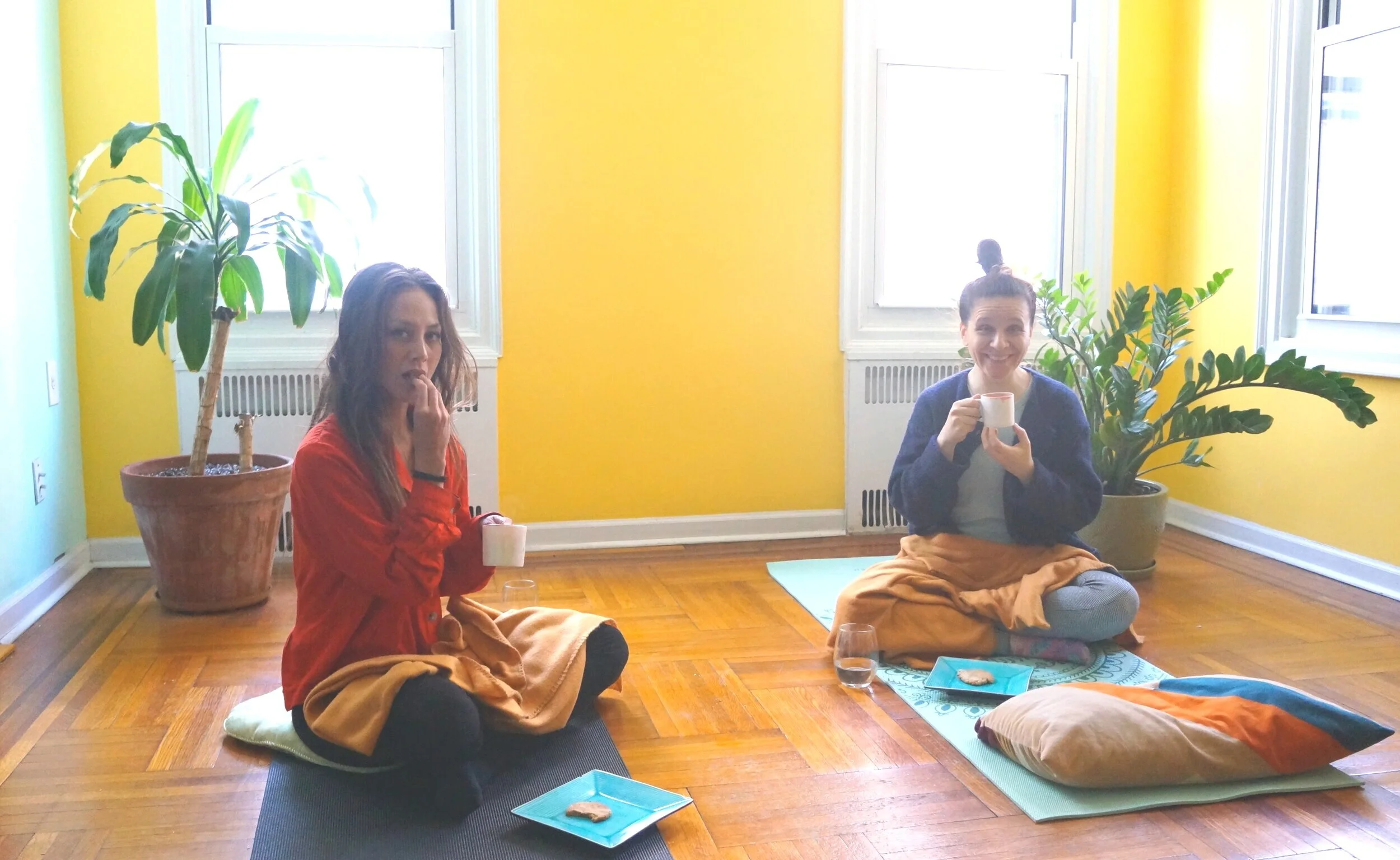 Tea &amp; cookies after Reiki session
