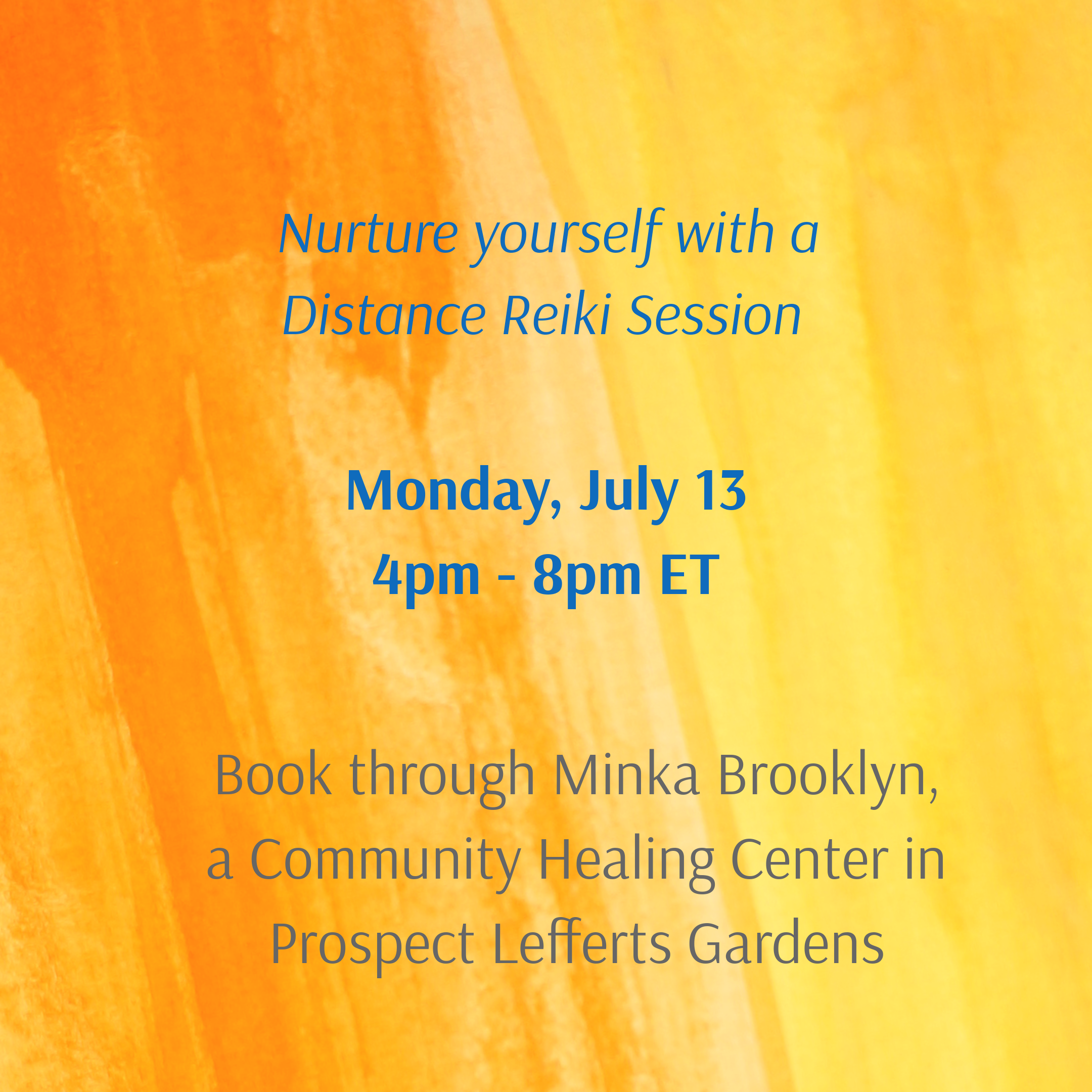 Community Remote Reiki