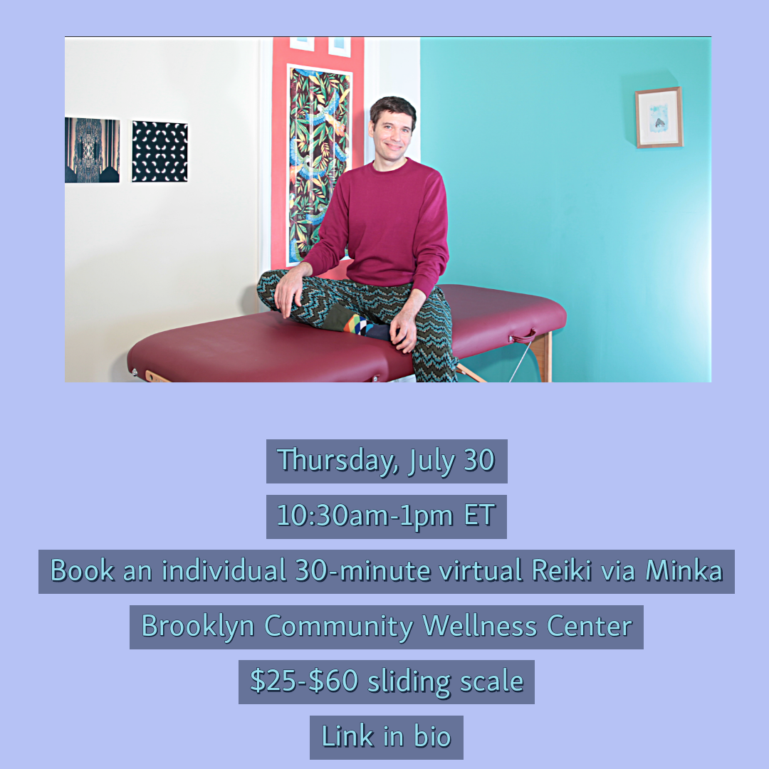 Reiki with Minka Brooklyn Community Wellness Center