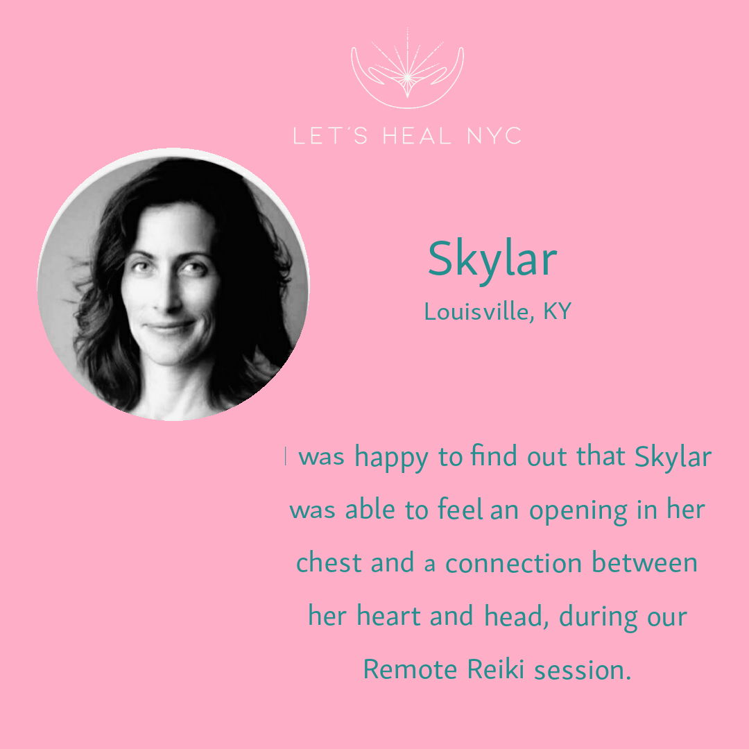 Heart Chakra opening through Remote Reiki