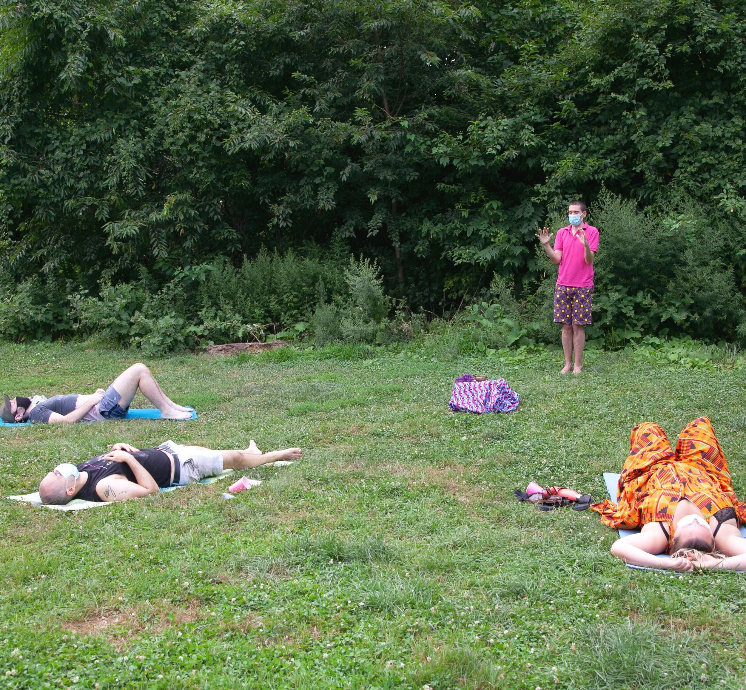 Nurturing power of Group Reiki in Prospect Park