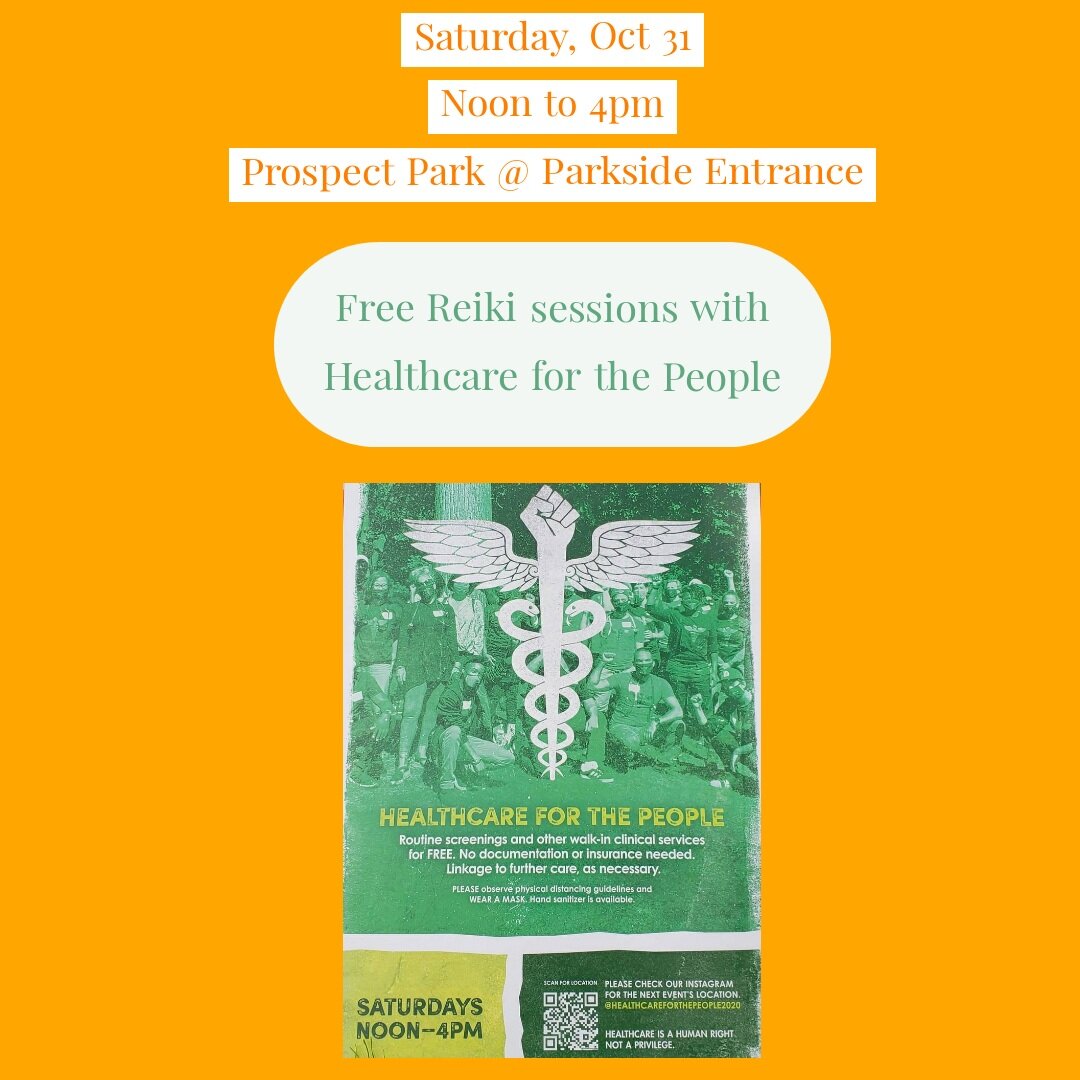 Free health check &amp; Reiki with Healthcare for the People