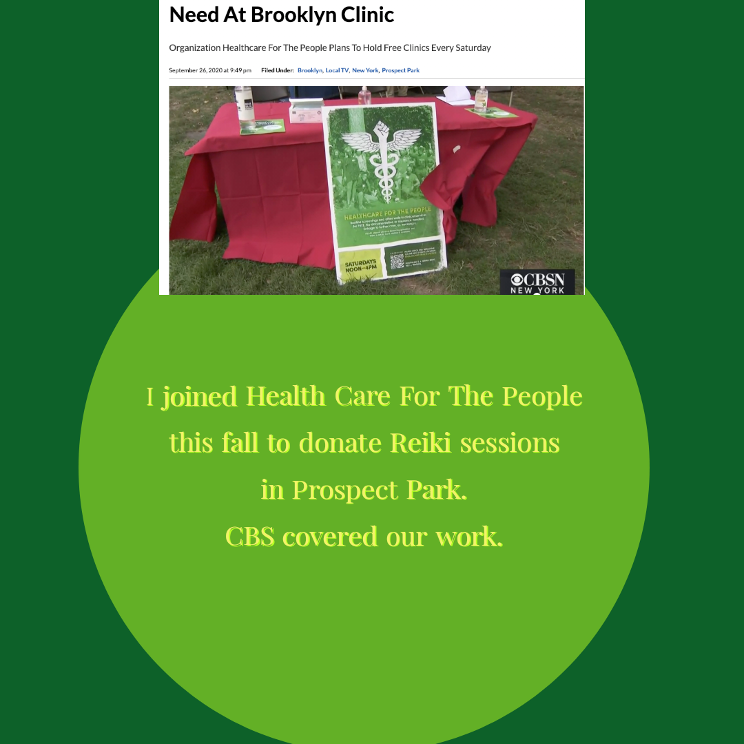 Great experience to volunteer with Healthcare for the People