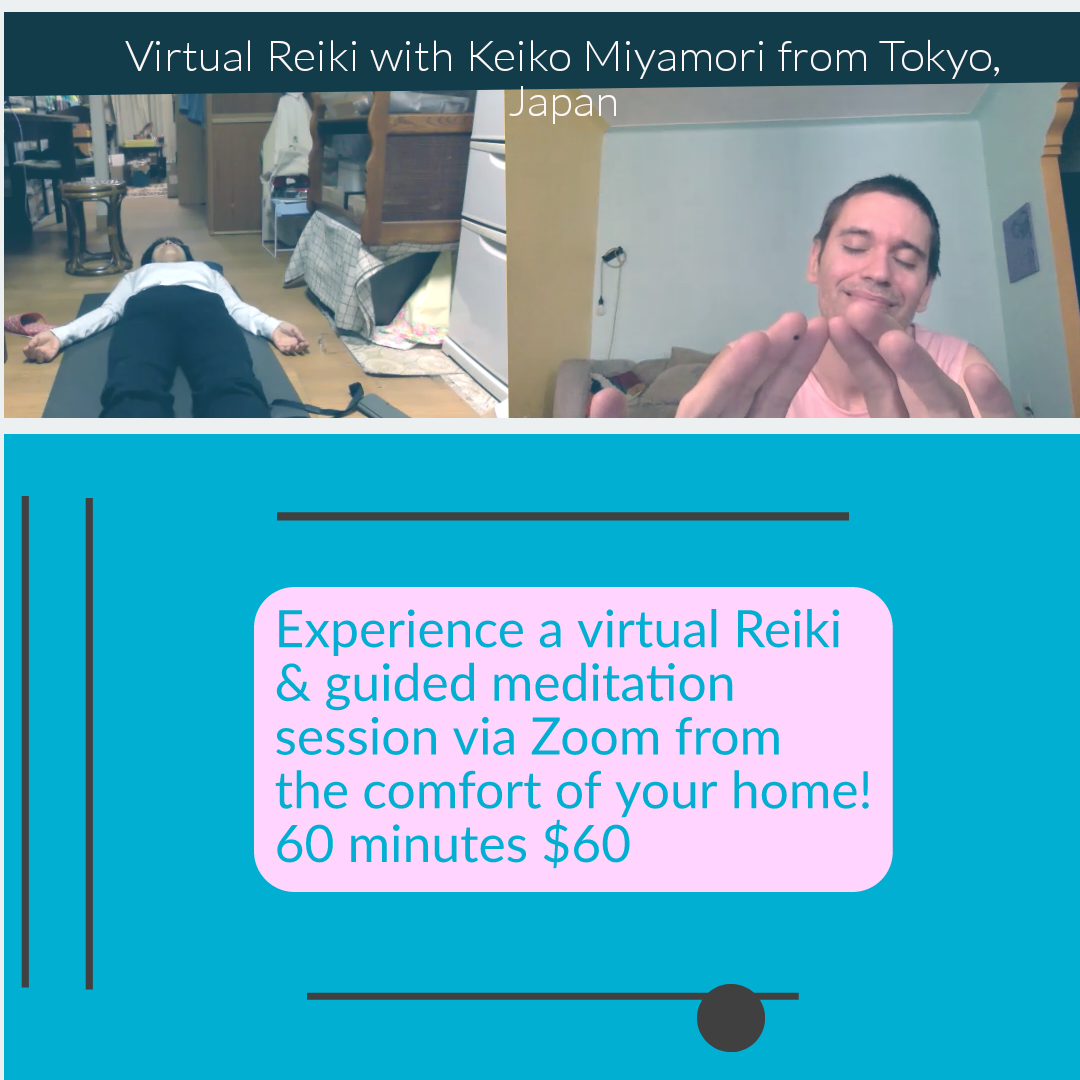 Virtual Reiki works - Reiki energy from Brooklyn to Tokyo