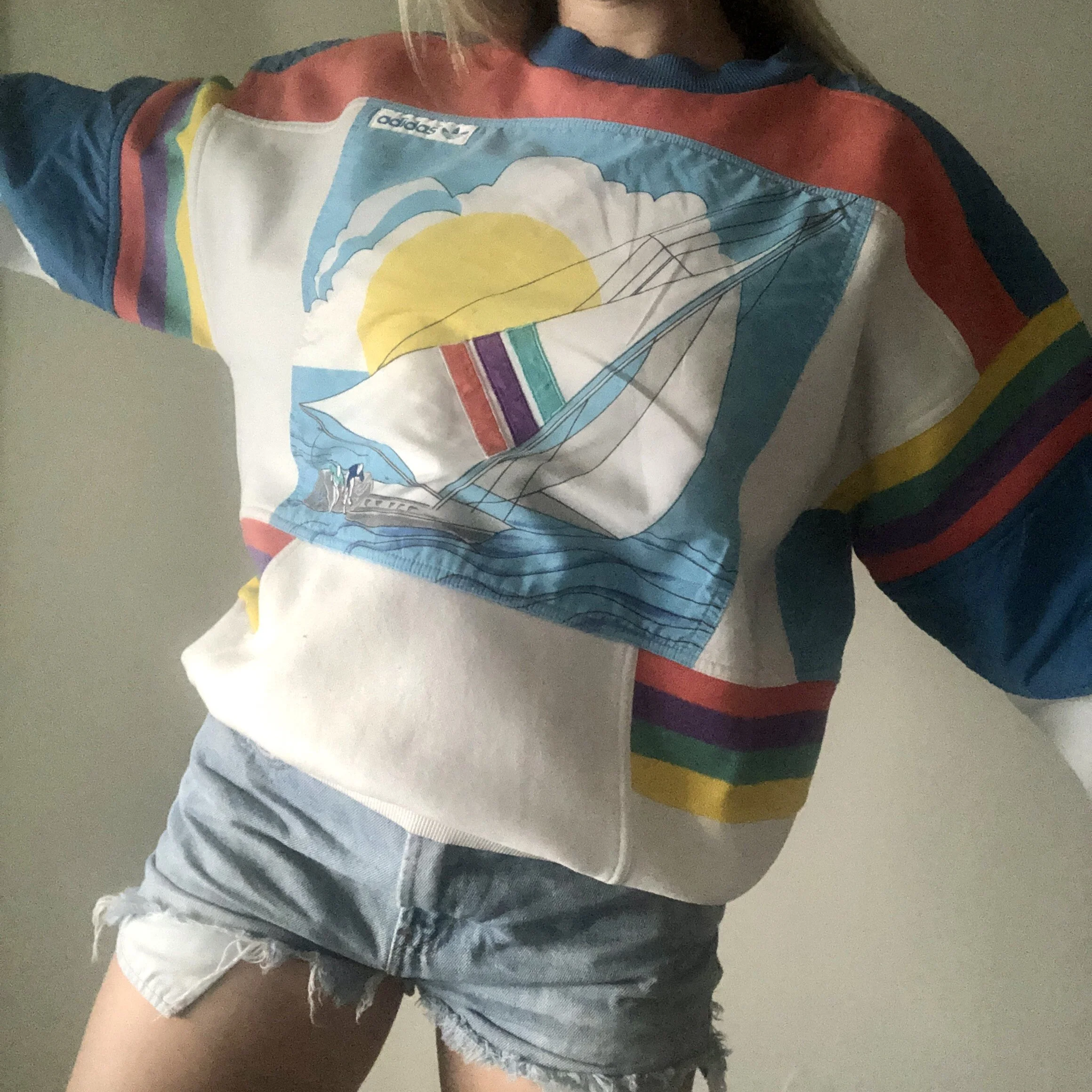 adidas regatta sailing sweatshirt