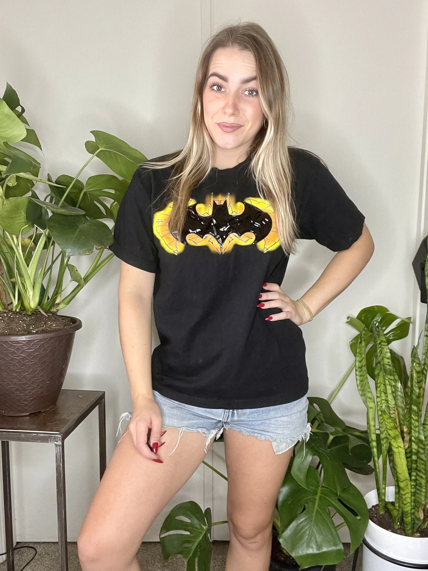Vintage 90's Batman Black Graphic Tee (S) — Radicalthrifts
