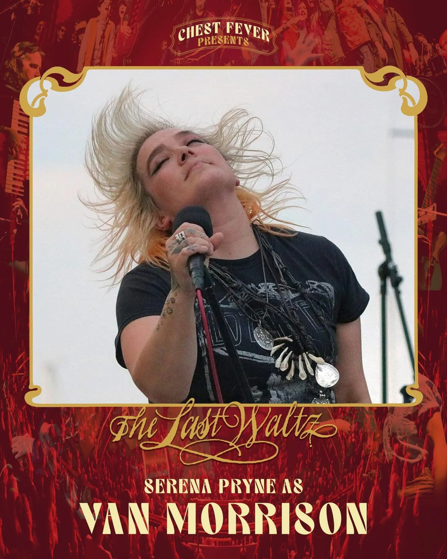 Comrades! Lovers of The Band! Appreciators of great music and merriment! I&rsquo;m super honoured to be a part of this incredible night. Friday December 5th is gonna be nuts @warehouseconcerthall
TURN IT UP NOW! @chestfeverofficial 

tons of wonderfu